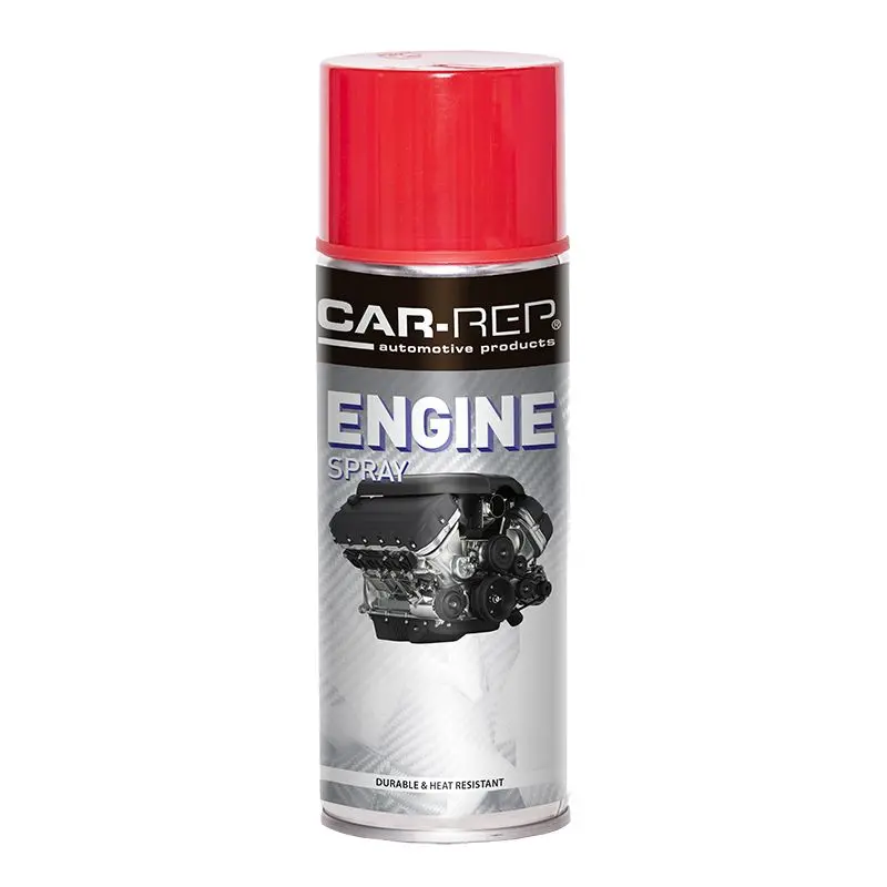 Car-Rep Automotive Engine Paint Heat Resistant Aerosol 400Ml Red 1