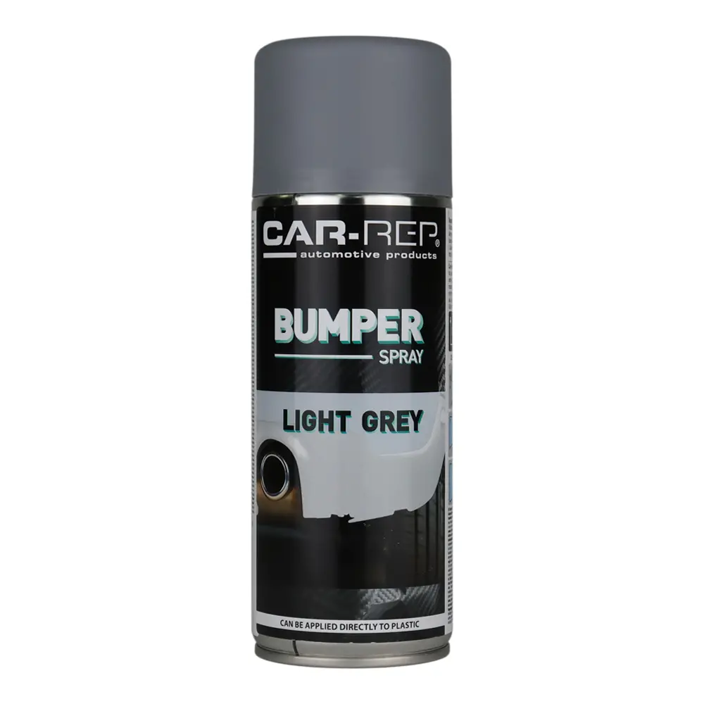 Car-Rep Automotive Primerless Bumper Spray 400Ml Light Grey 1