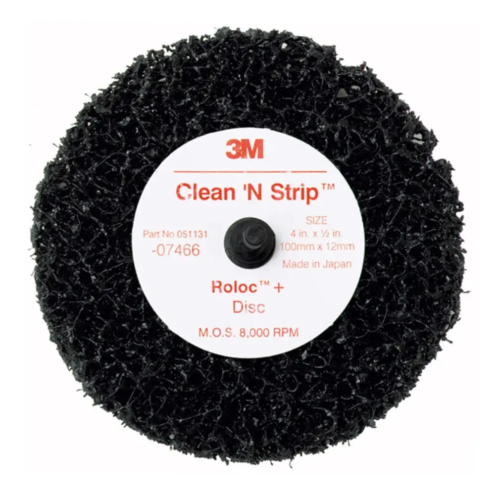3M 07466 Scotch-Brite Roloc Clean & Strip Disc 100Mm 4" Purple 1