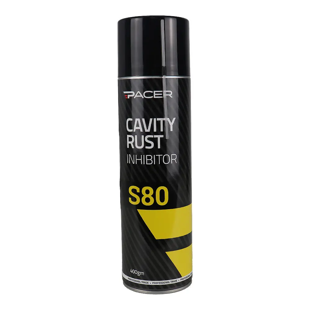 Pacer S80 Cavity Rust Inhibitor Aerosol 400Gm Water-Repellent Rust Protection 1