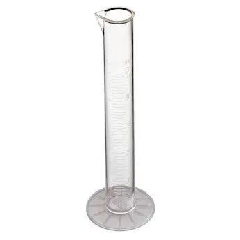 Graduated Cylinders, Clear Pmp Plastic, 25 Ml 1