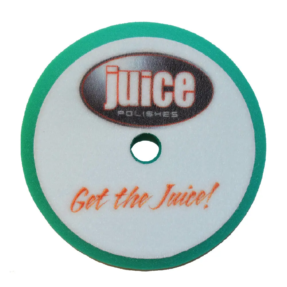 Juice Green Buffing Pad Hook & Loop 180Mm 1