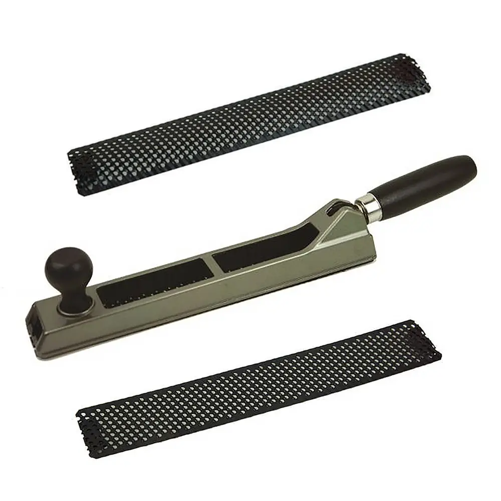 Wpg 10 Inch Flat & Curved Cheese Grater File Blade Holder Kit Ky101 1