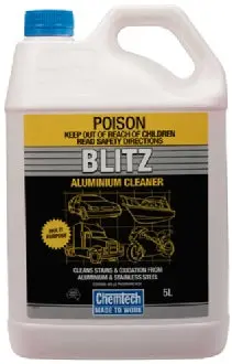 Chemtec Blitz Industrial Strength Aluminium Cleaner 5Lt 1