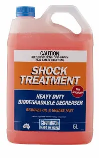 Chemtech Shock Treatment Heavy Duty Biodegradable Degreaser 5Lt 1