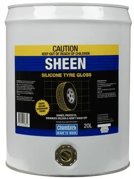 Chemtec Sheen Silicone Tyre Shine Lubricant 20Lt 1