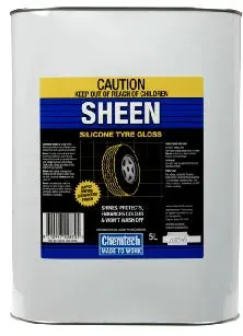 Chemtec Sheen Silicone Tyre Shine Lubricant 5Lt 1