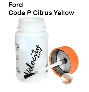 Auto Touch Up Bottle Ford Code P Citrus Yellow 50Ml 1