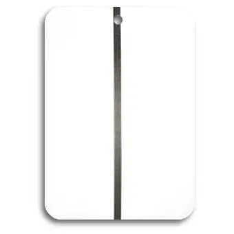 Metal Colour Match Cards White Pk100 Primed Paint Test Card Light 1
