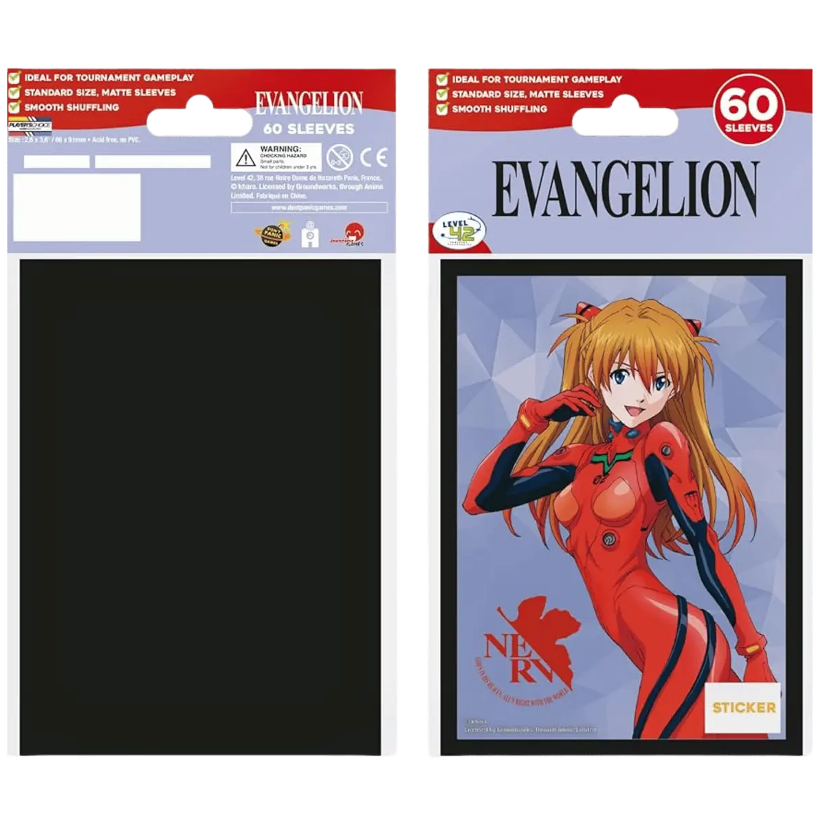 Player's Choice Sleeves: Evangelion "Asuka" - Standard Size (60Ct) 1