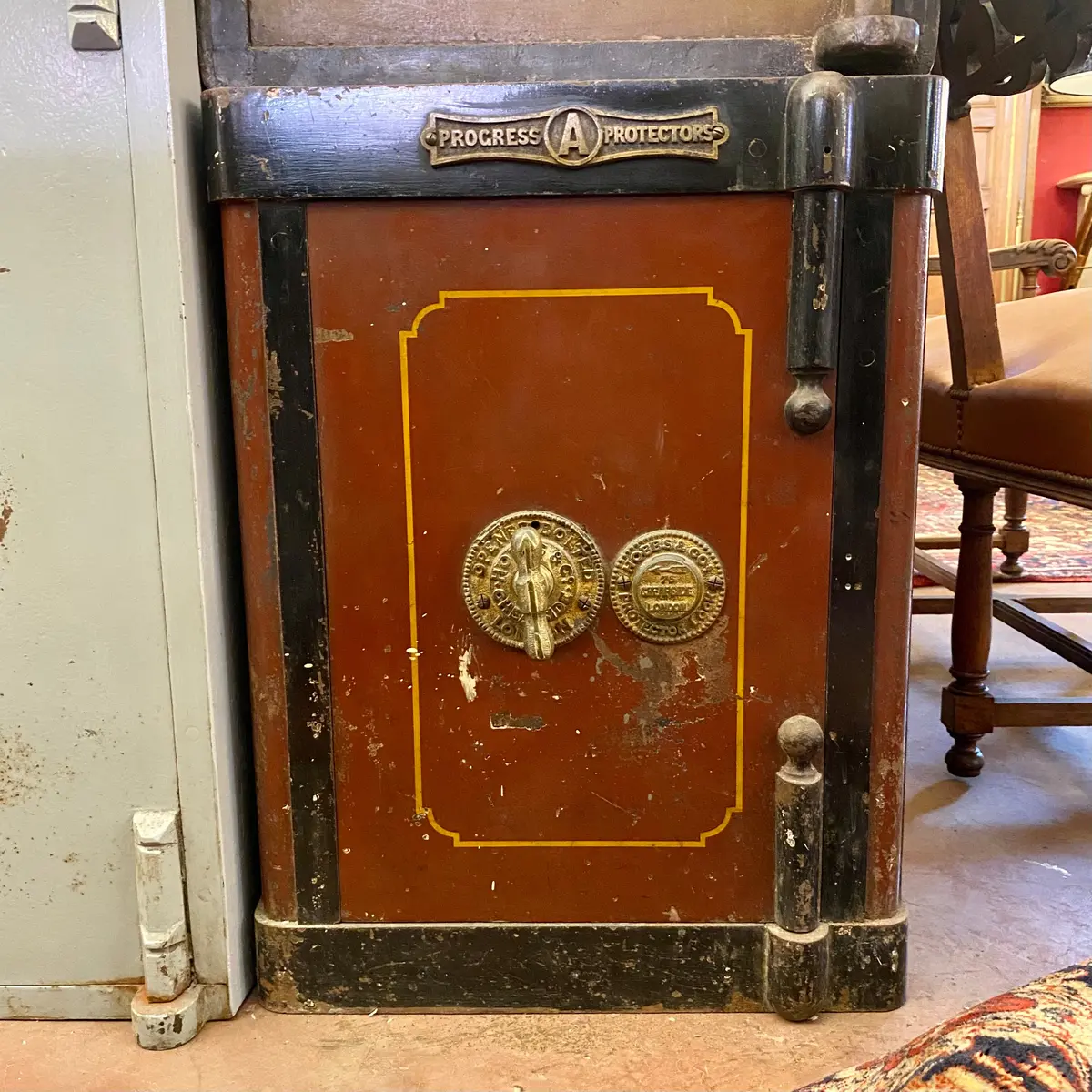 Rare Antique "Hobbs, Hart & Co" Safe - Sold 1