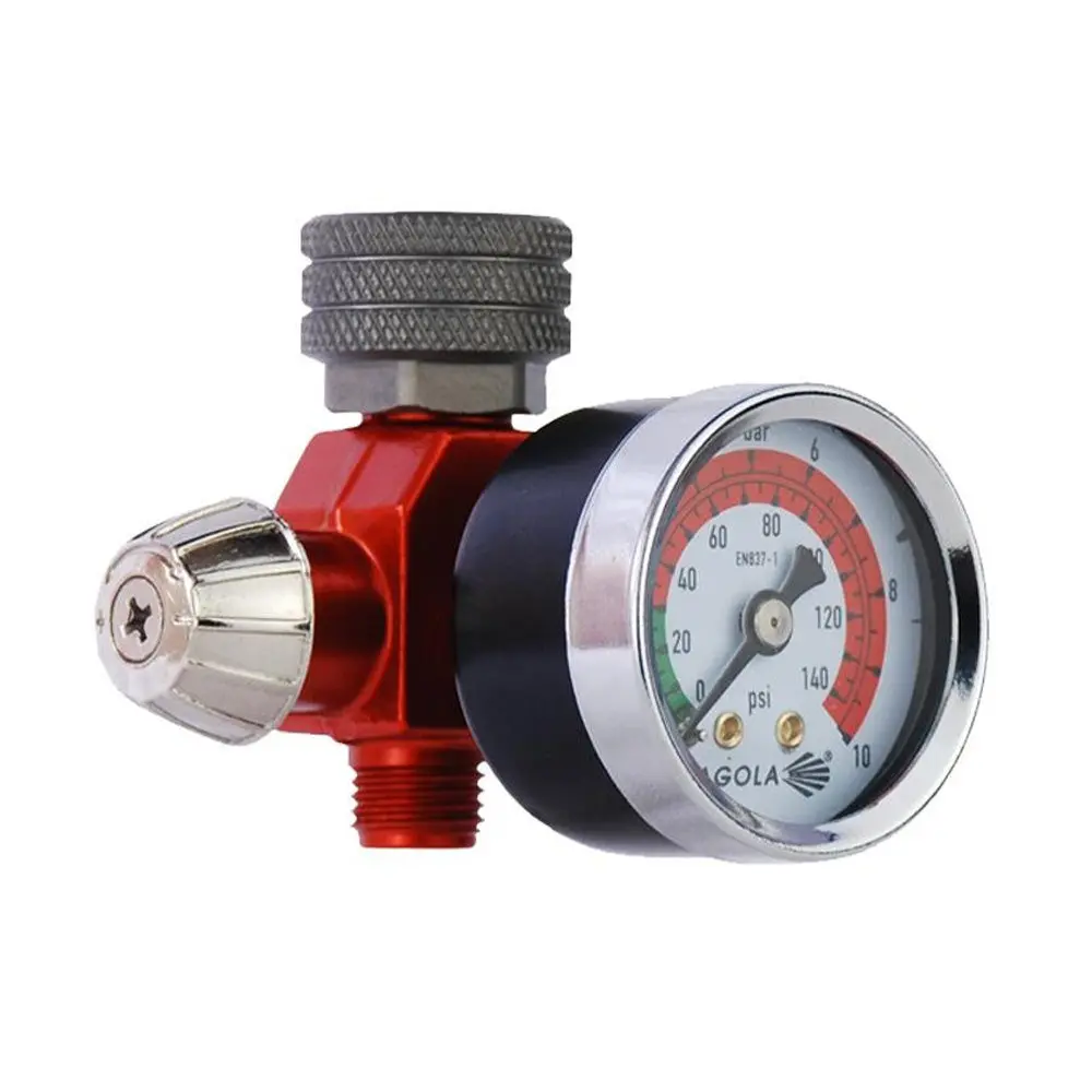 Sagola Rc1 Air Flow Regulator With Manometer Spray Painting Gun Gauge 1