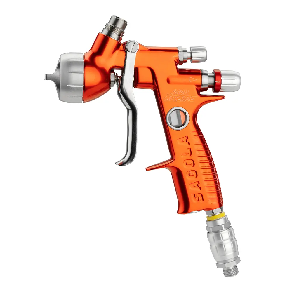 Sagola 4600 Xtreme Digital Spray Gun 1.30Mm Xl Dvr Clear Cap 600Ml Pot 1