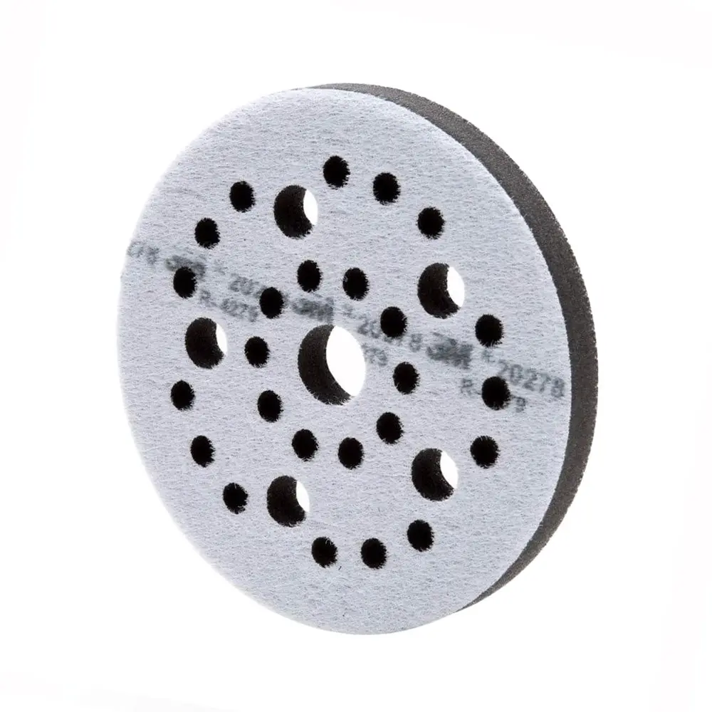 3M 50544 Hookit Soft Interface Pad 150Mm X 10Mm Multihole Sandpaper Disc 1
