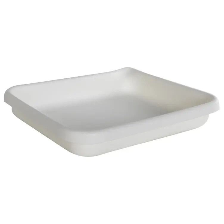 Dissecting Tray, White Hdpe Plastic, Small 1