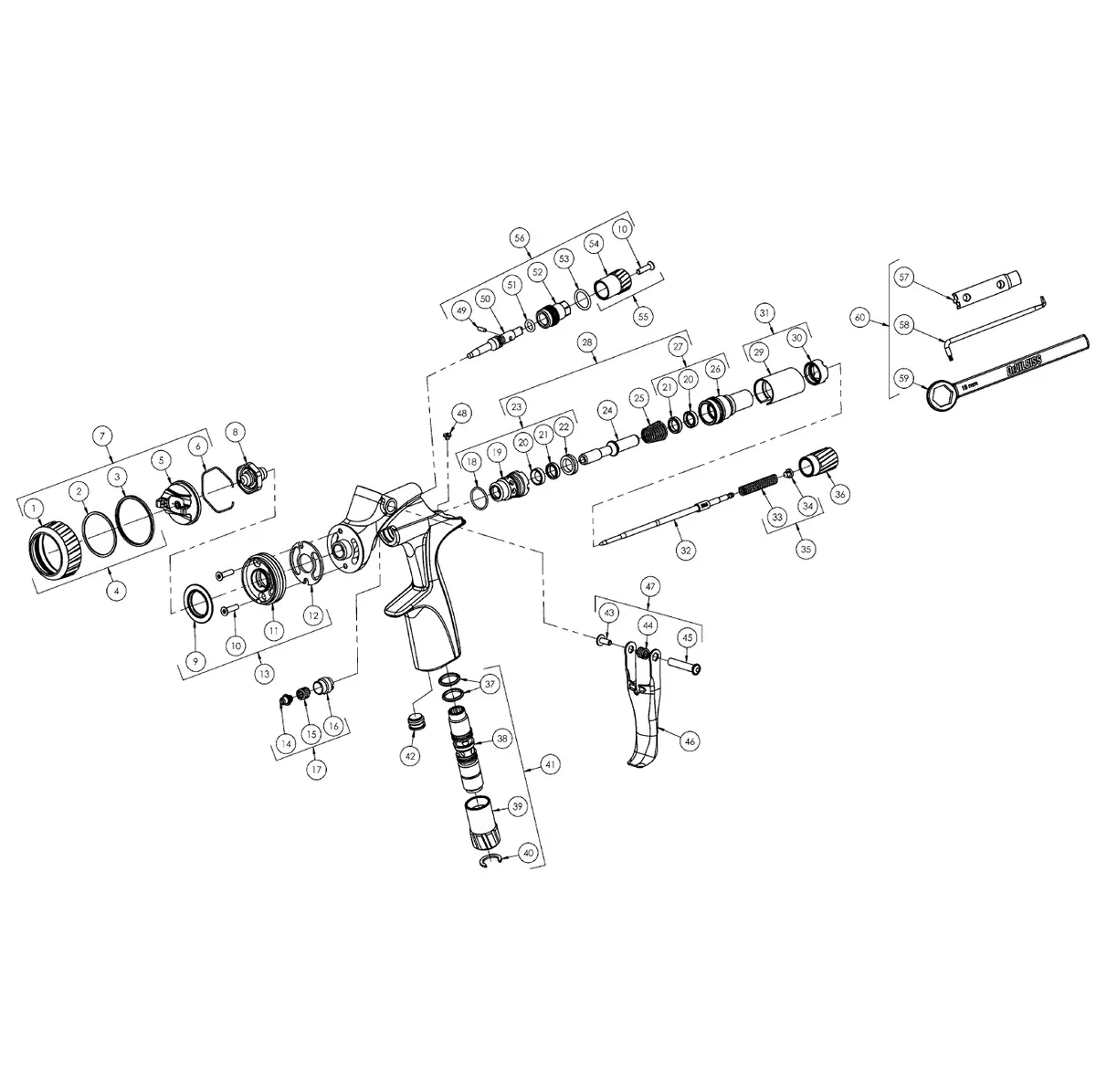 Devilbiss Spreader Valve Non Digital 704467 For Dv1 S 2