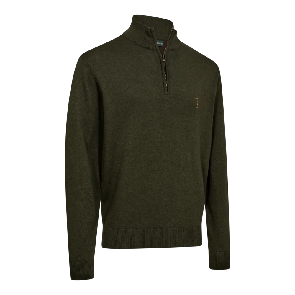 Deerhunter Harrington 1/2 Zip Knit 1