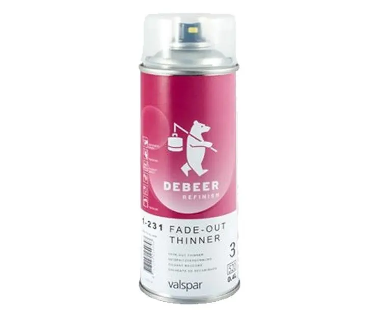 Valspar Debeer Fade-Out 1-231 Thinner 400Ml Aerosol 1