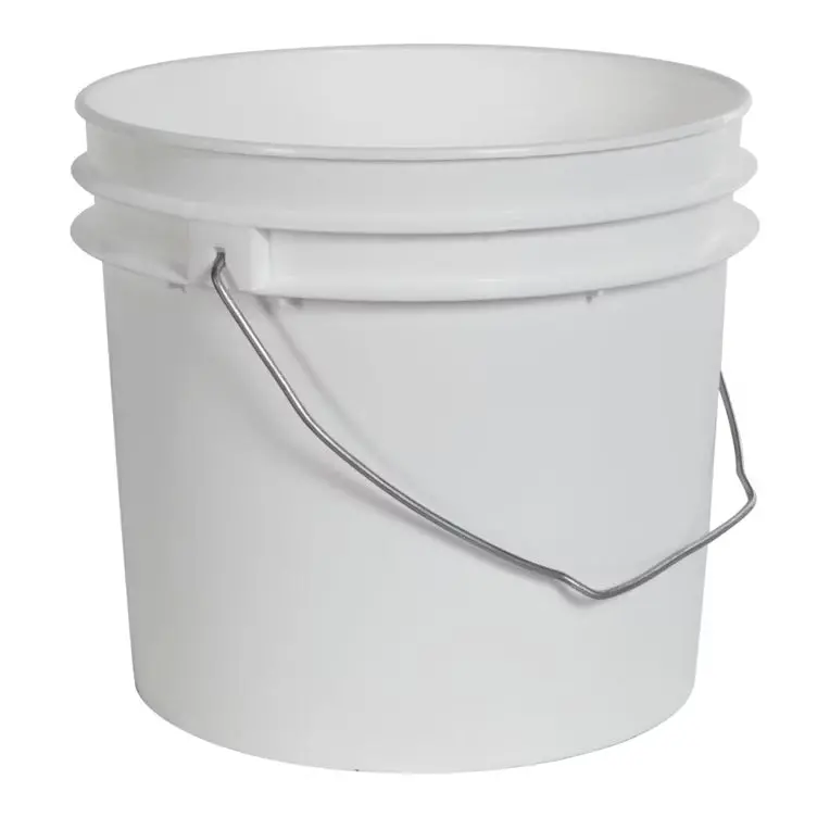 Pail, 1 Gallon, White Hdpe, Letica Brand 1