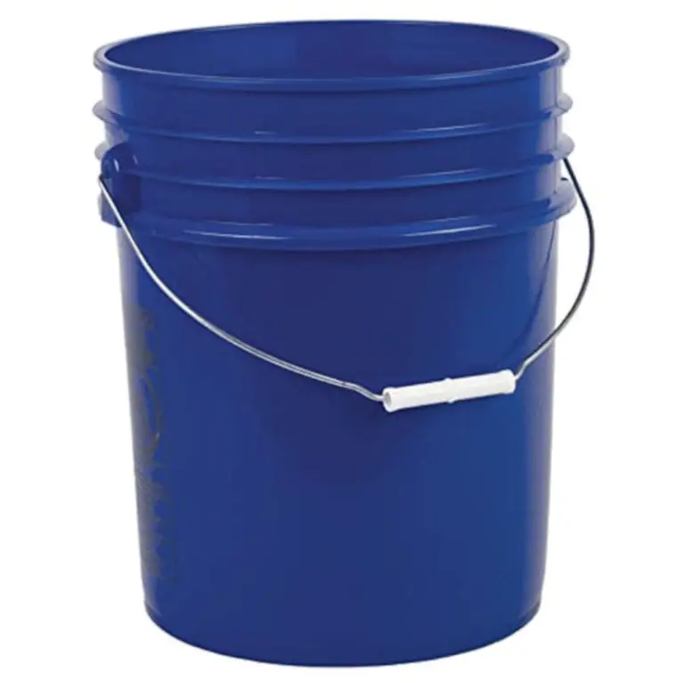 Pail, 5 Gallon, Blue, Hdpe 1