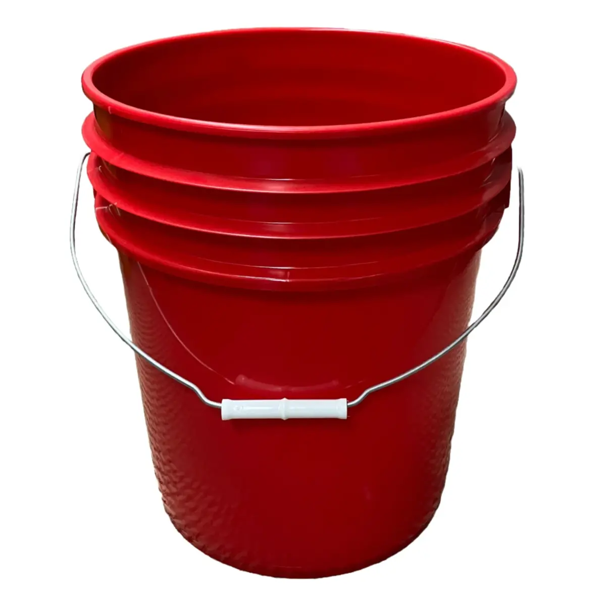 Pail, 5 Gallon, Red Hdpe 1