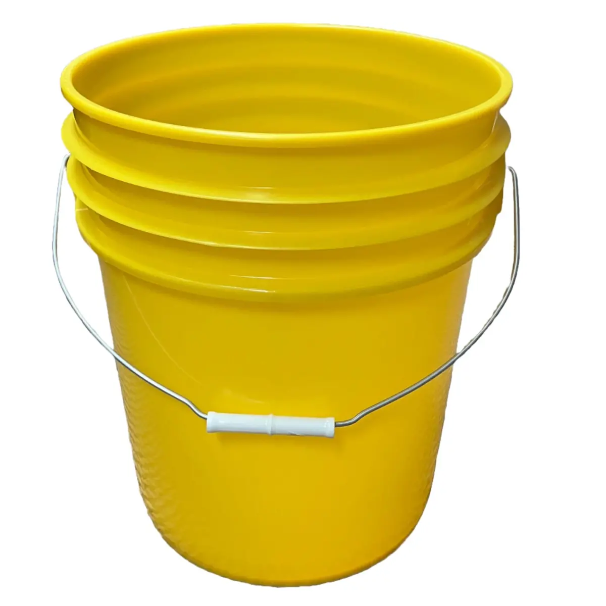 Pail, 5 Gallon, Yellow Hdpe 1