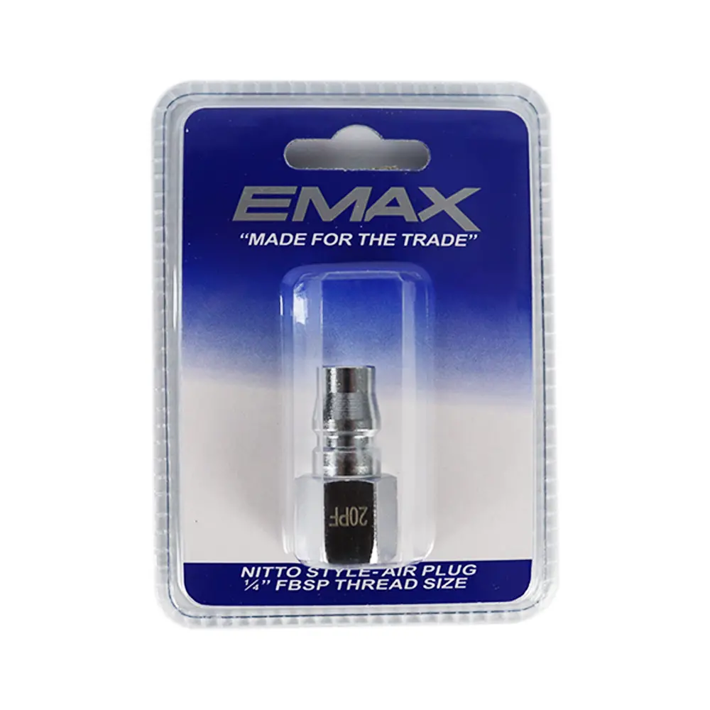 Emax 1/4" Fbsp Nitto Style Air Plug 1