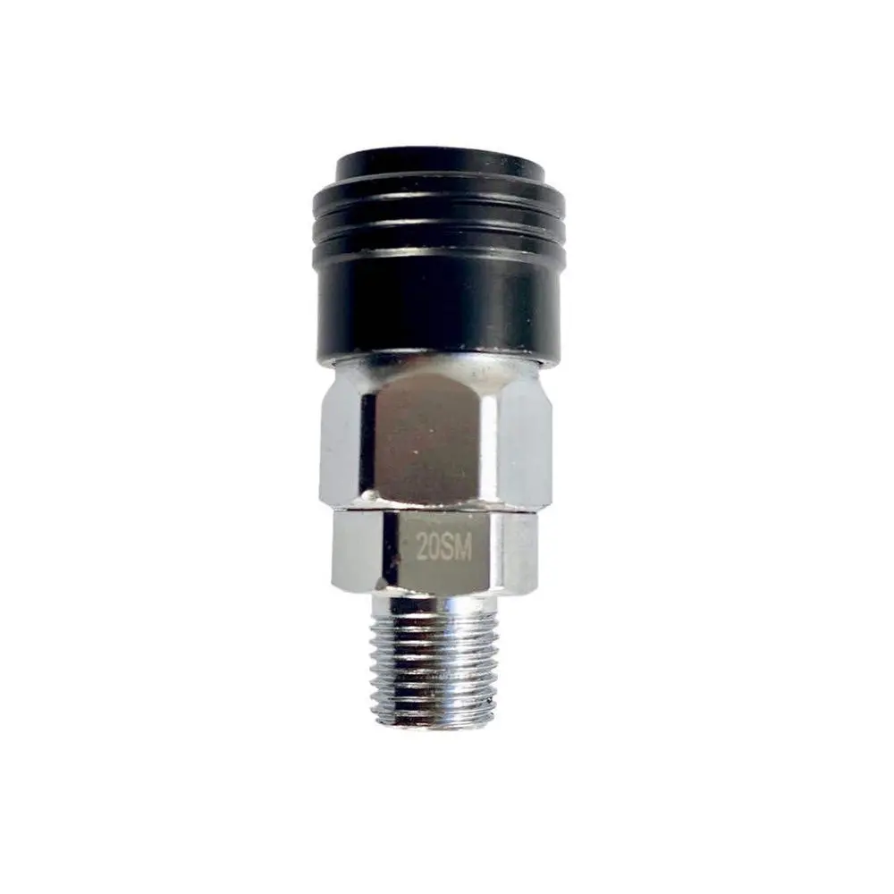 Emax 1/4" Male One Touch Coupler Nitto Style Air Fitting 1