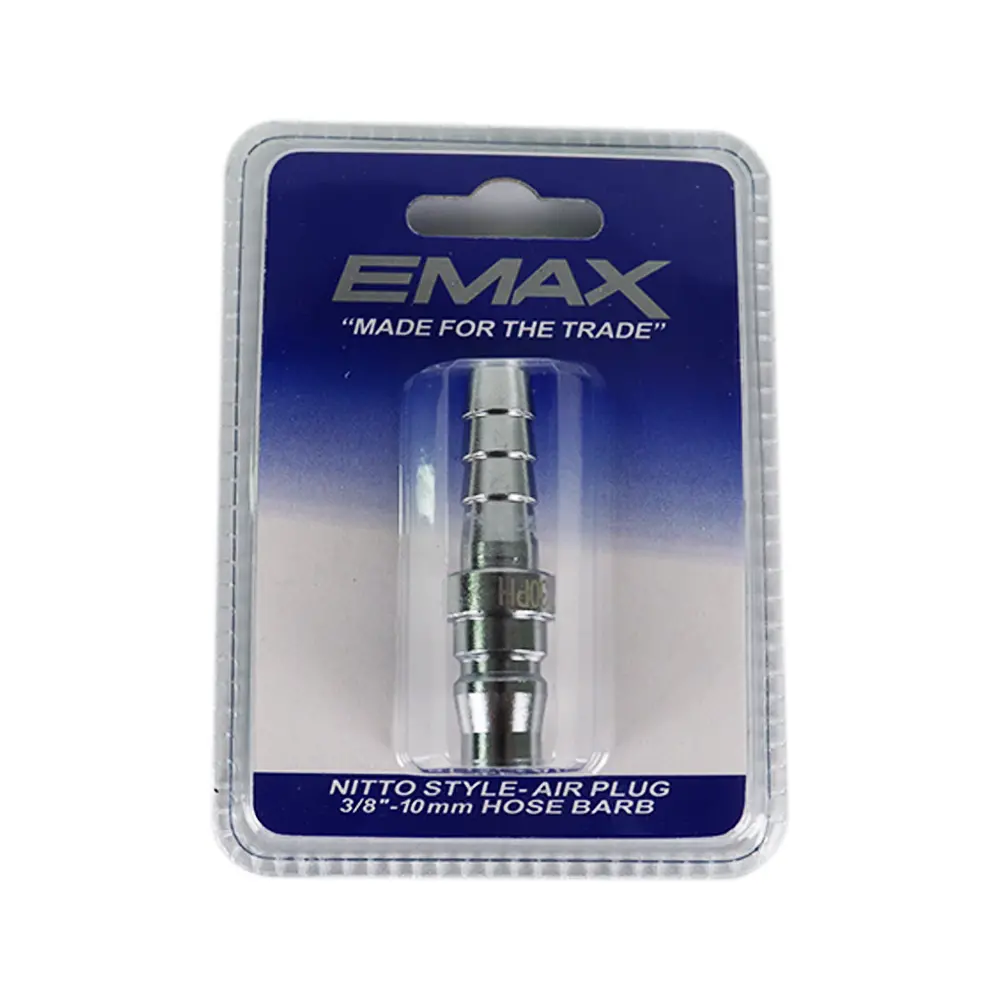Emax 3/8" - 10Mm Hose Barb Nitto Style Air Plug 1