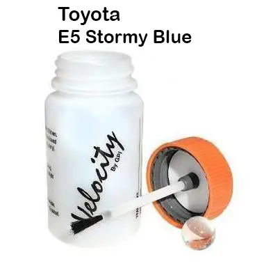 Auto Touch Up Bottle For Toyota E5 Stormy Blue Paint 50Ml 1