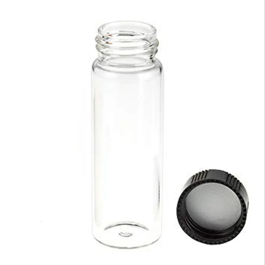 Screw Cap Vials, Glass, 8 Dram (30 Ml), Package Of 28 1