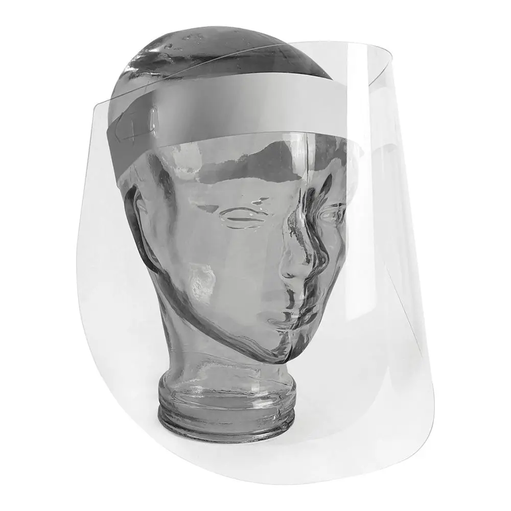 Maxisafe Disposable Clear Face Shield Universal Size Certified Eye Protection 1