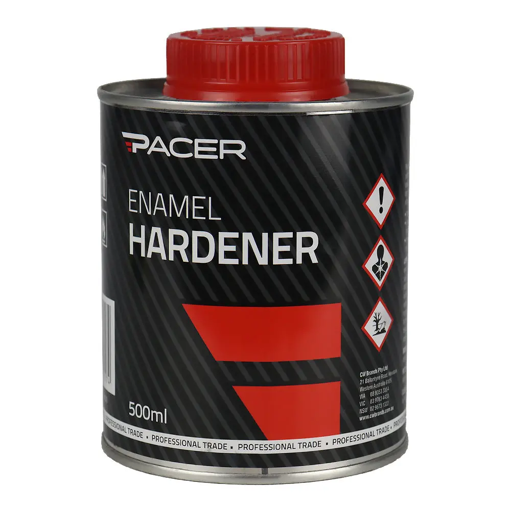 Pacer Enamel Hardener 500Ml Automotive Paint Additive Gloss Durability 1