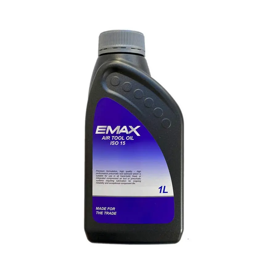 Emax Air Tool Oil 1L Iso 15 Zinc Free Anti Corrosion Additives 1