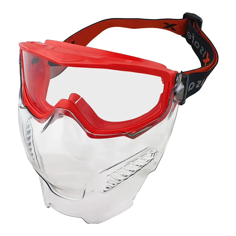 Maxisafe 6X3 Safety Goggle Visor Combo Health Safety Face Eye Protection Shield 1