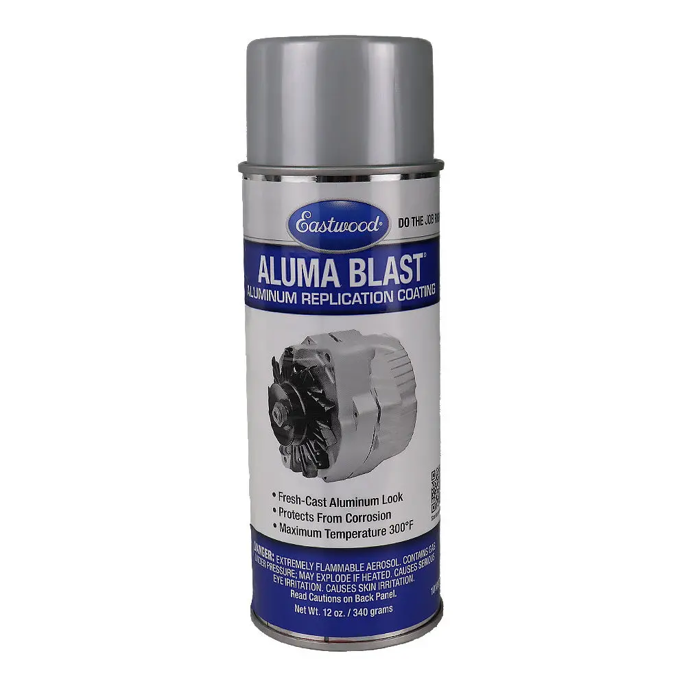 Eastwood Aluma Blast Aluminium Replication Coating 340Gm Aerosol Metal Finish 1