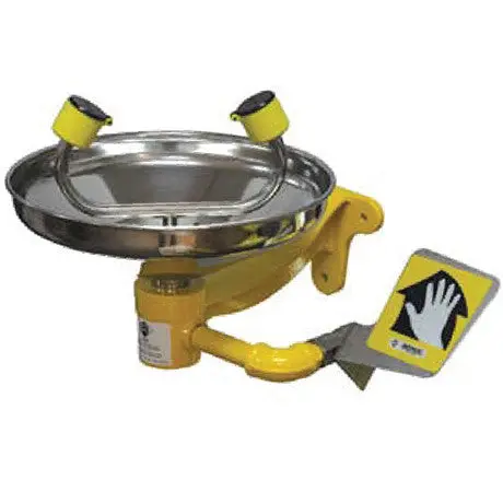 Method Ey5050ss Wall Mounted Eyewash With Stainless Steel Bowl 1