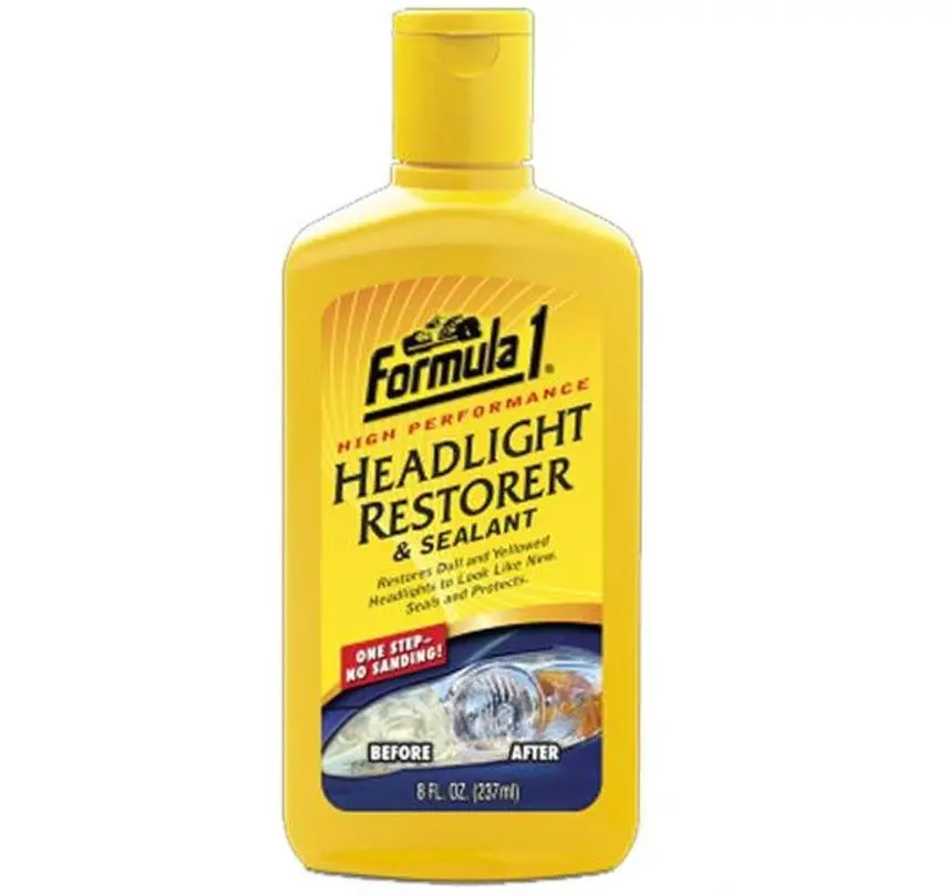 F1 Headlight And Plastic Restorer Restoration Sealant 237Ml Boat Car Motorcycle 1