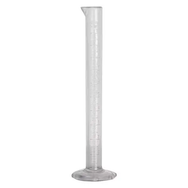 Graduated Cylinder, Polypropylene, 25 Ml 1