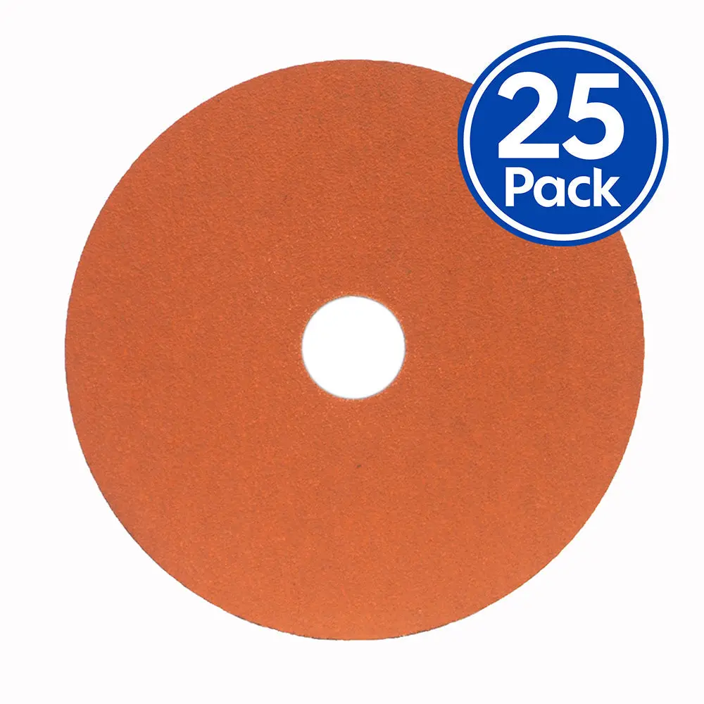 Norton Blaze F980 Premium Sanding Fibre Discs 125Mm X 22Mm 80 Grit X 25 Pack C80 1