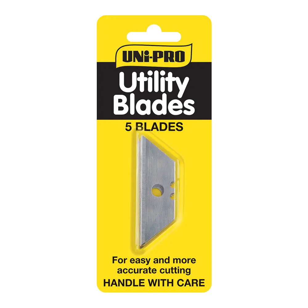 Uni-Pro Paint Scraper Replacement Utility Blades X 5 Pack 1