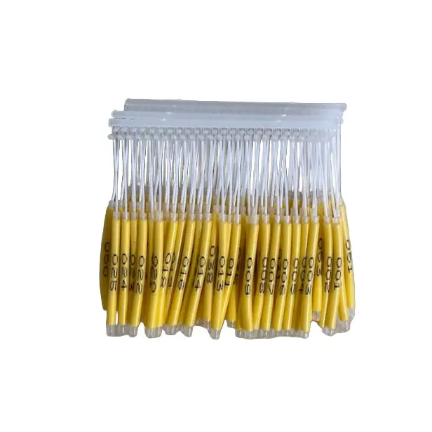 Fish Tags, Numbered 1-100, Yellow 1