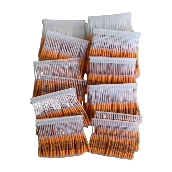 Fish Tags, Numbered, 1-1000 Orange 1