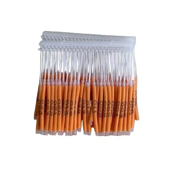 Fish Tags, Numbered, 1-100 Orange 1