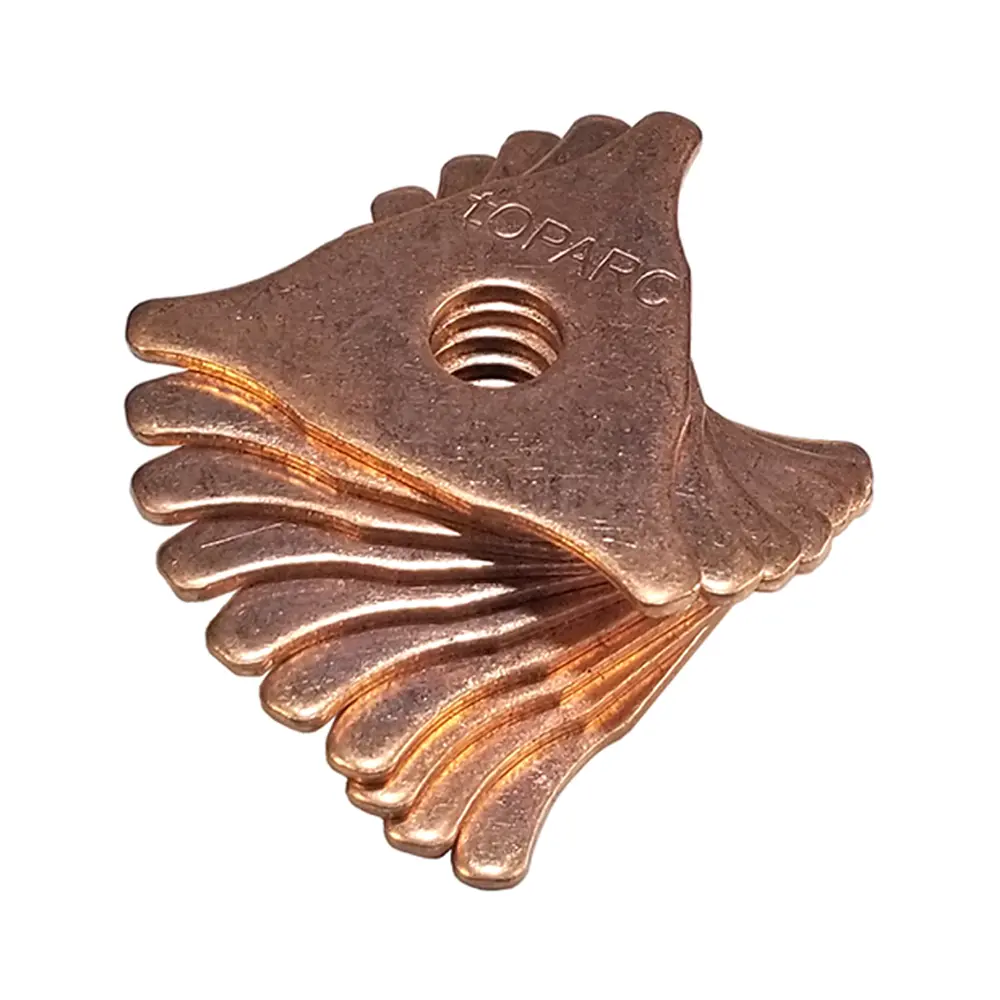 Blackline Copper Star Triangular Washers X 10 Pack 1