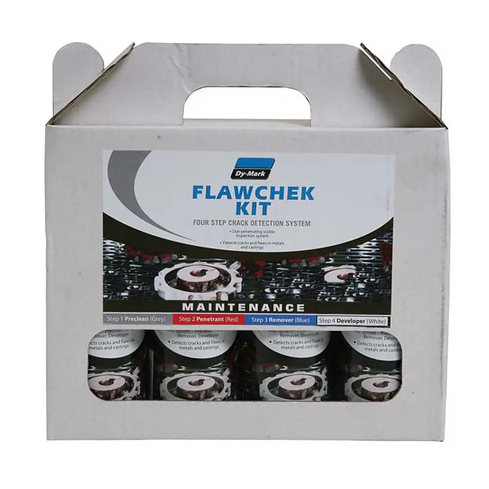 Dy-Mark Flawchek 4-Part Inspection Kit Crack Detection System 1