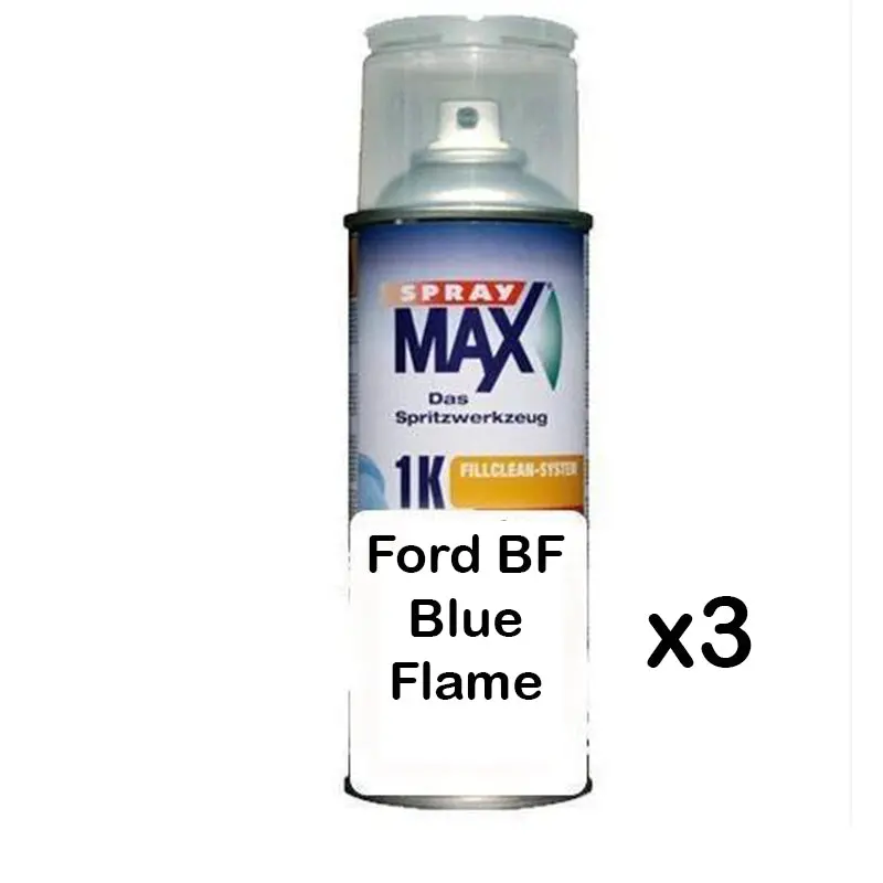 Auto Car Touch Up Paint Can For Ford Bf Blue Flame X 3 1