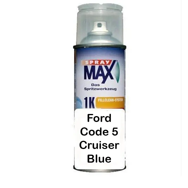 Auto Car Touch Up 298 Ml Paint Can For Ford Code 5 Cruiser Blue 1