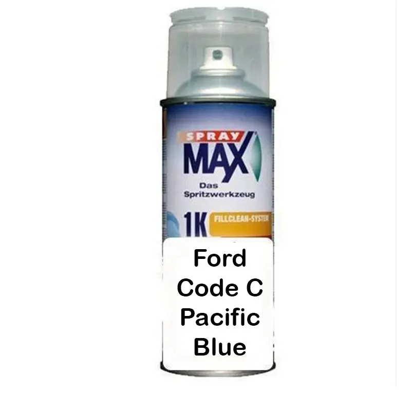 Auto Car Touch Up 298 Ml Paint Can For Ford Code C Pacific Blue 1