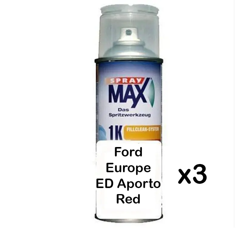 Auto Car Touch Up Paint Can For Ford Europe Ed Aporto Red X 3 1